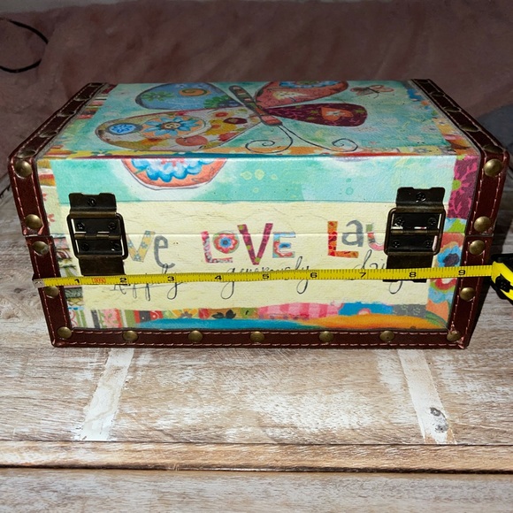 Boho Live Love Laugh Jewelry Box - Picture 5 of 9